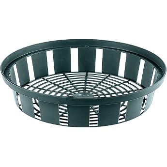 KADAX Set of 10 Plant Baskets Diameter 22 cm for Tulip Bulbs Plastic Plant Bowls Vole Protection for Tulips and Other Bulb Plants Propagation Trays