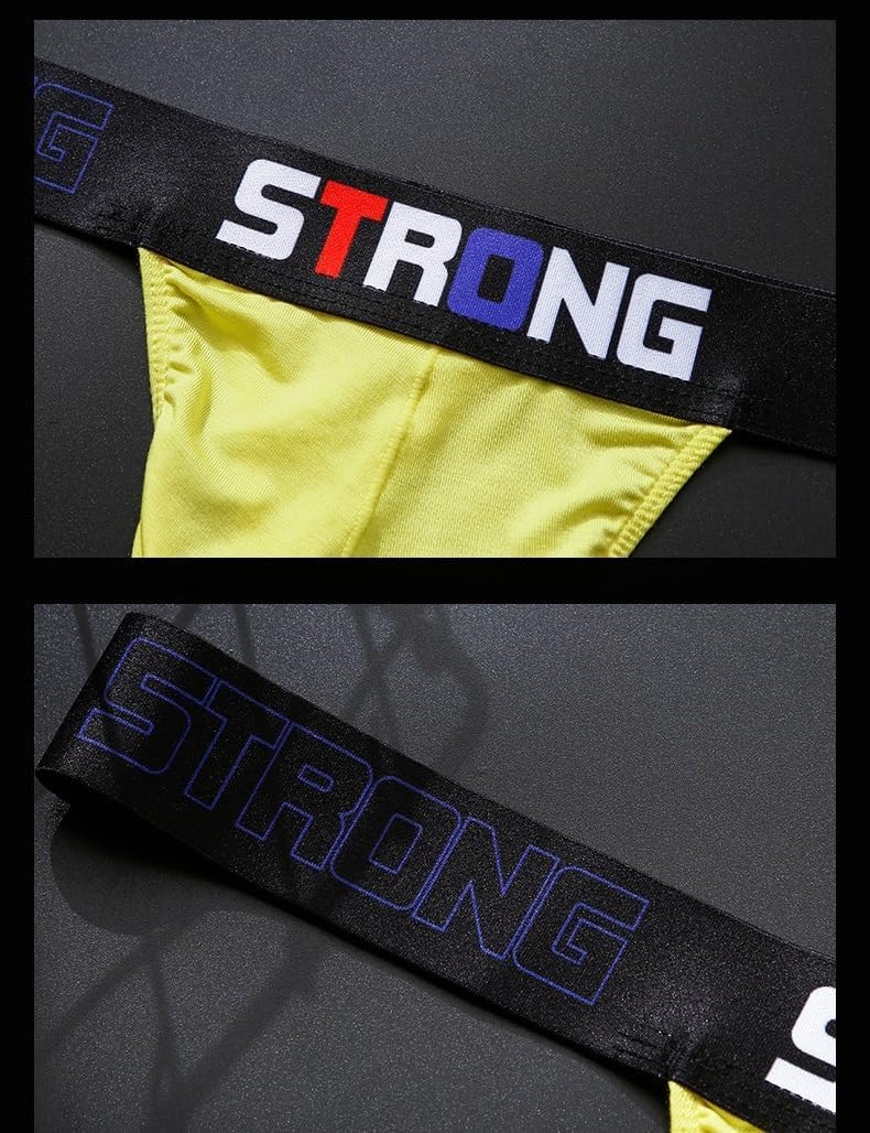 Men's Modal Thong Wide Band Low-Rise Summer Cool Soft 3 Pack - Image 4