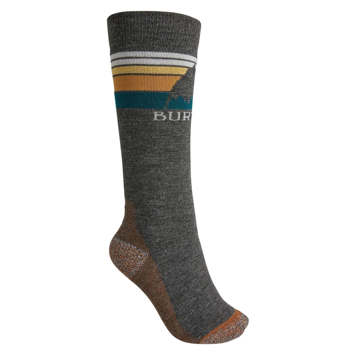 Burton Calcetines de snowboard para mujer con emblema Midweight
