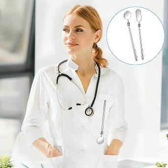 5 Pieces Telescoping Inspection Mirror Set Retractable Mechanical Mirror Tool 360 Rotation Mirrors Inspection Tool Stainless Steel Mirrors for Check Observe Vehicle, Car, Eyelashes, Small Parts