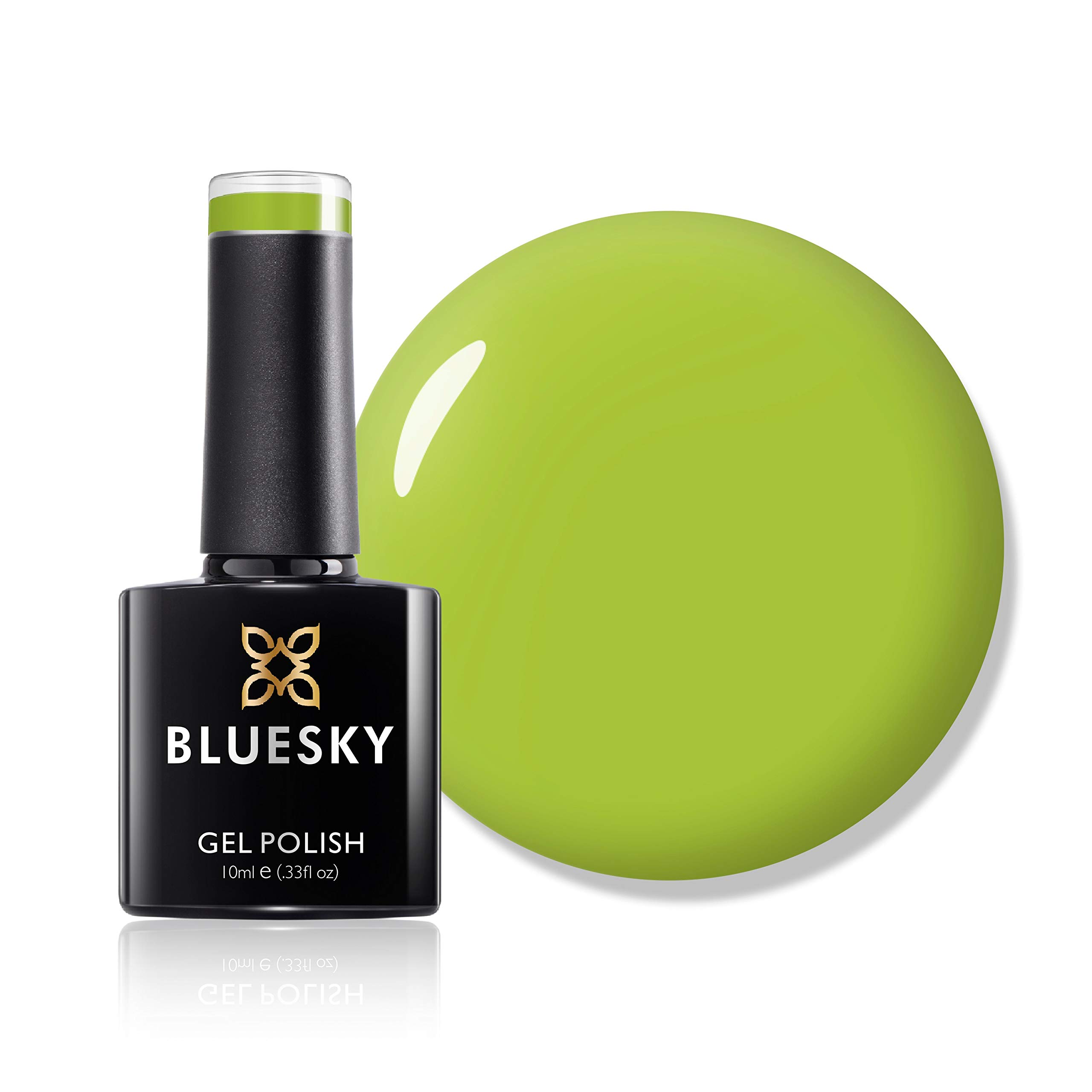 Bluesky Gel Nail Polish, Spring 2021 Collection, On The Ropes Ss2102, 10 ml, Green (Requires Curing Under LED or UV Lamp)