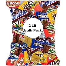 CandyKrave Assorted Chocolate Candy Variety Pack - 2 lbs Fun Size Chocolate Assortment - Individually Wrapped Bulk Chocolate Candy Mix - Delicious Sweets for Kids, Adults, Pantry, Office &amp; Birthdays
