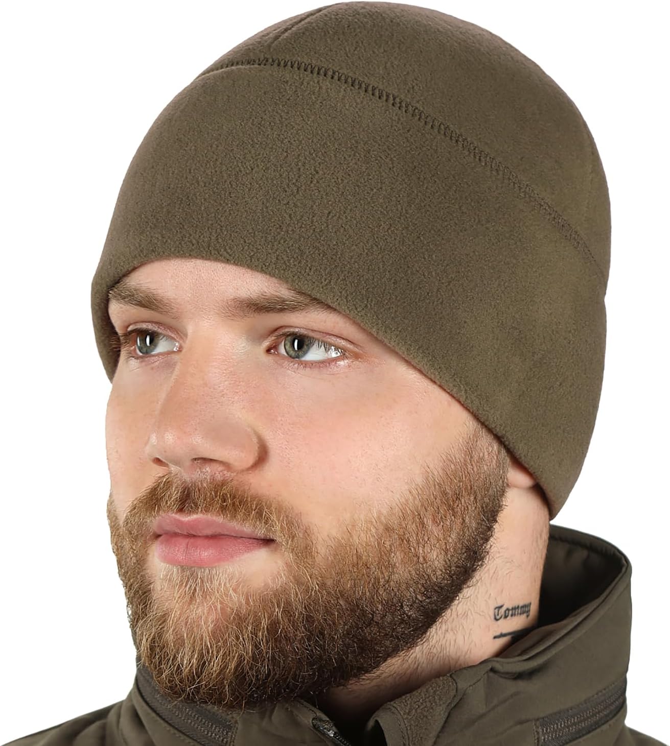 Fleece Watch Cap - Tactical Beanie Hat Winter Skull Cap with Slimtex