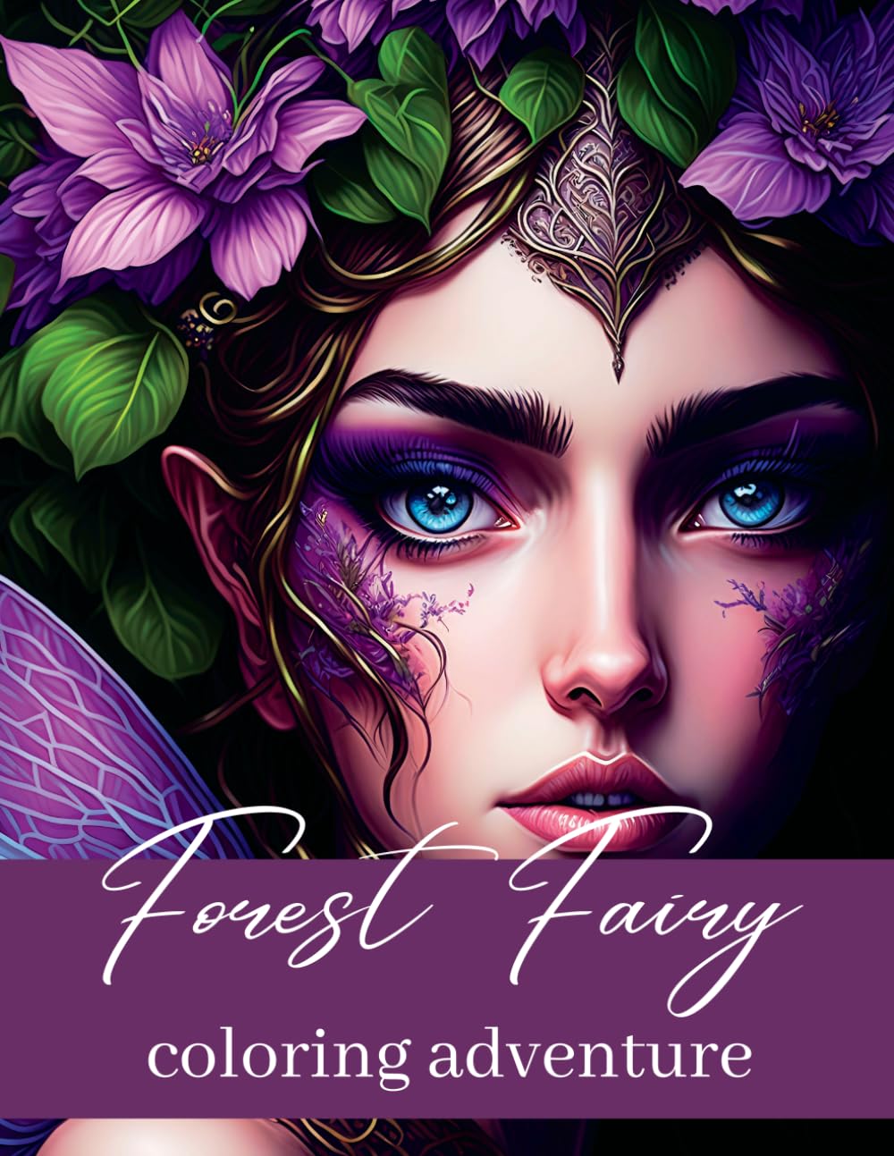 Forest Fairies Coloring Book: Magical Adventures