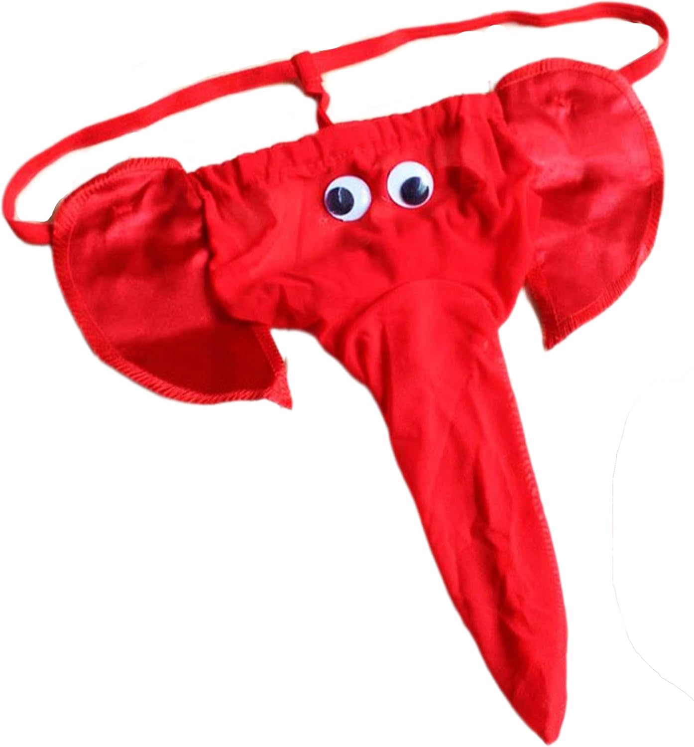 Man Funny Underwear Men’s Gag Gift Elephant Thong Reindeer Mankini G-String Exotic Prank Long U Bulge Pouch