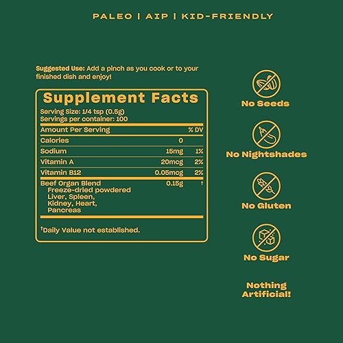 Miniatura 7 de Pluck Condimento de mezcla de carne de órgano, paquete variado  Ajo puro, multiusos, picante y sabores picantes