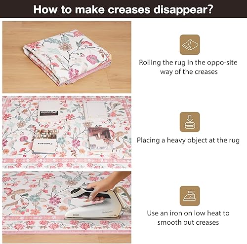 Miniatura 30 de Tapete de 36 x 48 pulgadas para silla de oficina, tapete transparente para silla de escritorio para alfombra de pelo medio/bajo, tapetes resistentes