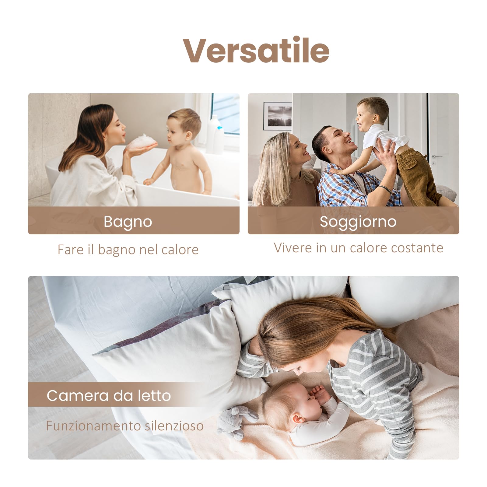 EMKE Scaldasalviette per Bagno 1600x400 mm, Antracite, 547W | Scaldasalviette a Collegamento Centrale, Radiatore per Bagno, Riscaldamento per Asciugamani, Installazione facile