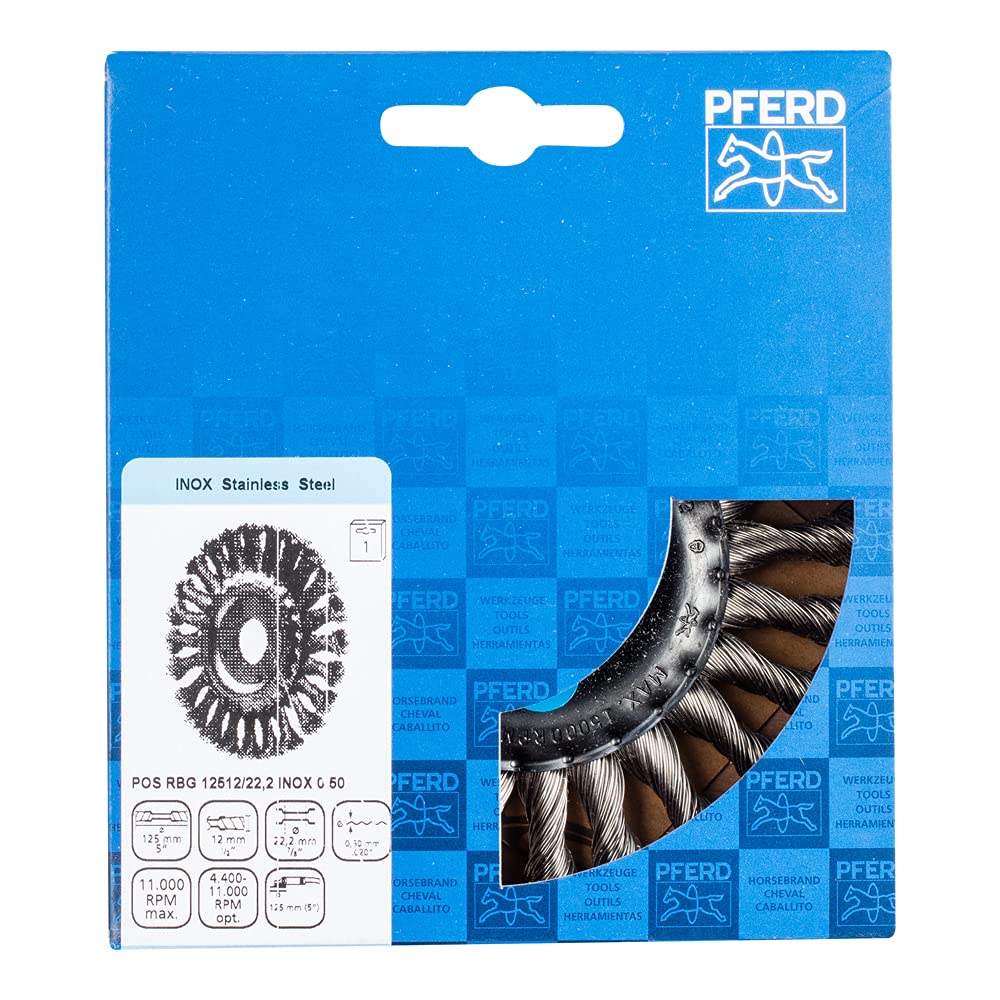 RONDBORSTEL GETORD. PFERD POS RBG 12512/22.2 ST