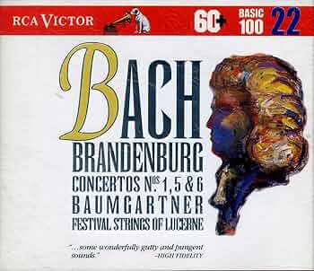 クラシック Bach: Brandenburg Concertos Bach, Baumgartner, Fsl - Bach: Brandenburg Concertos Nos. 1