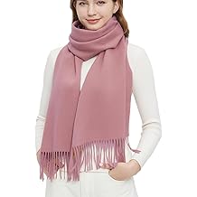Wool Scarf Soft Warm Winter Scarves Wraps for Women and Unisex