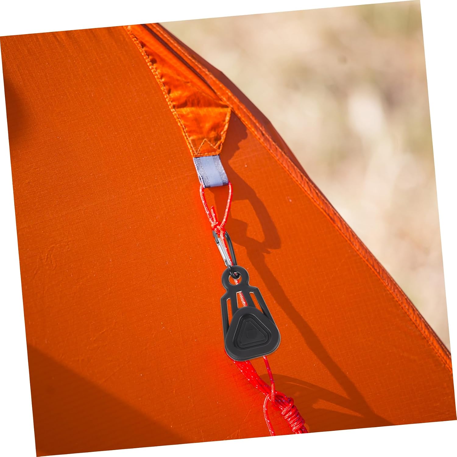 BESPORTBLE 30sets Tent Tarp Clips Strong for Camping Awning Tarp Tie Down Easy to Connect Rope