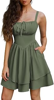 SCARLET DARKNESS Damen Korsett Trägerkleid Kurz Goth Mittelalter Minikleid