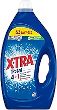X-Tra Total - Liquid Laundry Detergent - 4 plus 1 - Cleanliness - Radiance - Freshness - Committed to You - Economical - One Laundry for All Your Laundry - Effective at 20°C - 63 Washes