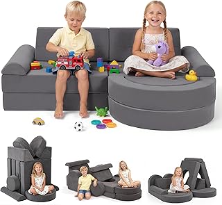 Fvkind 16pcs Modular Kids Play Couch