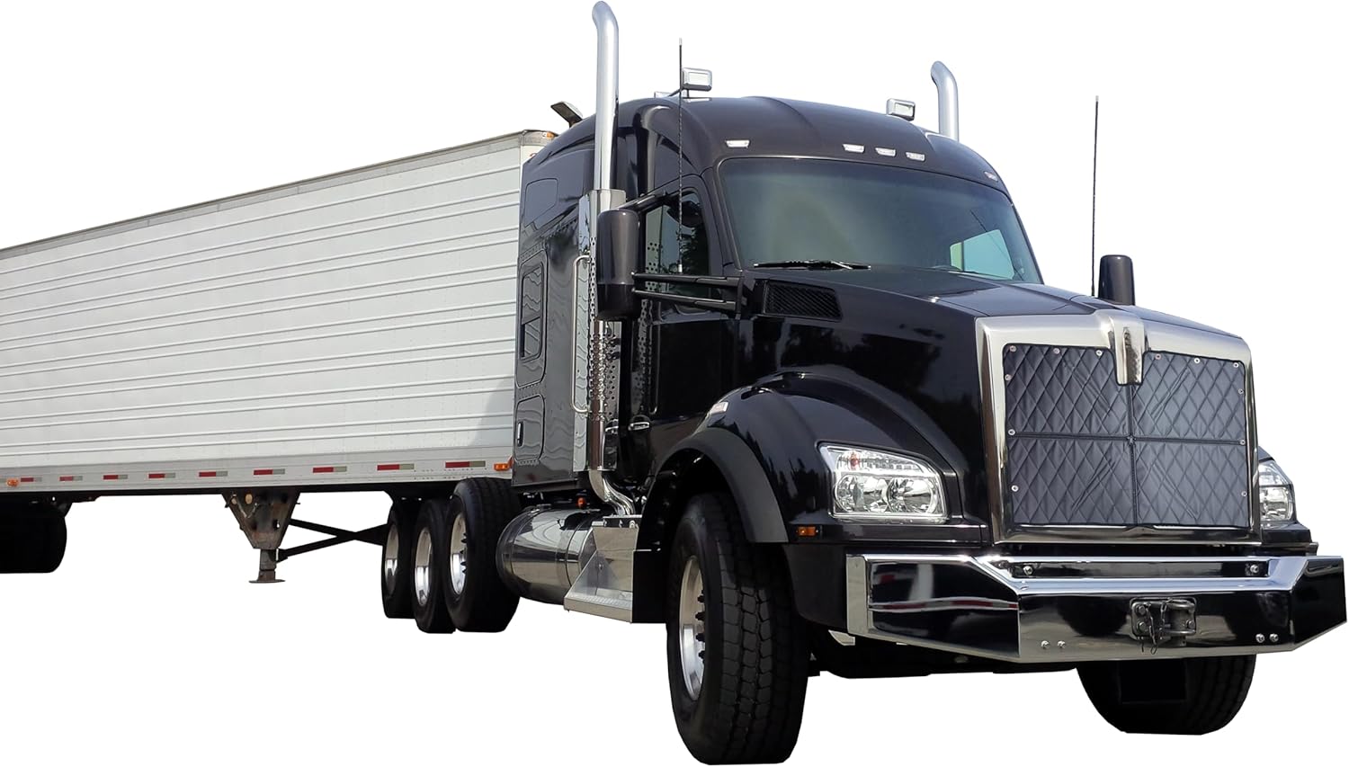 Premium Quilted Winter Front for Kenworth T880 (Must Have Factory Bracket Assy Installed - CHECK Picture #2) Does Not Include Installation Hardware
