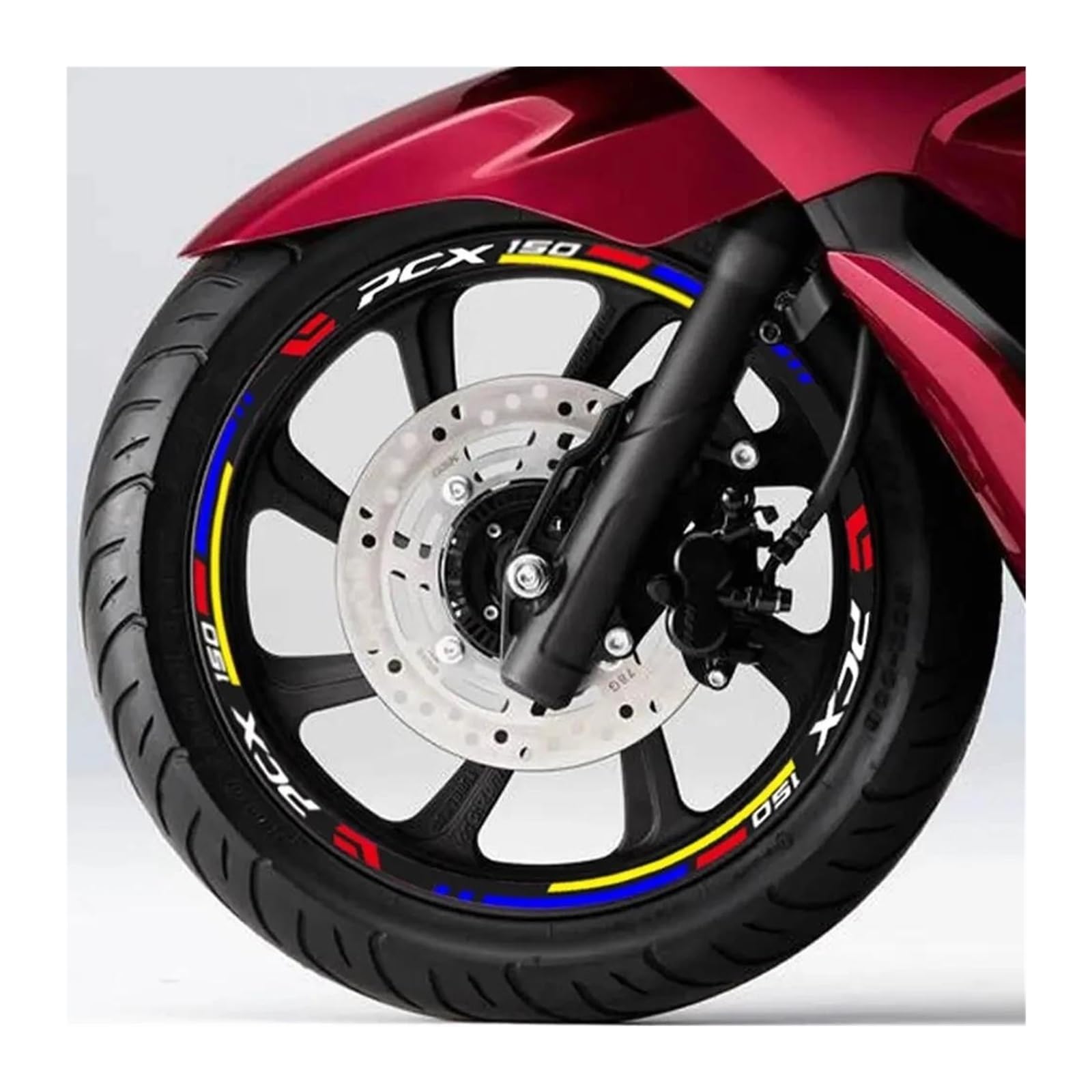 do PCX PCX150 naklejki na piastę koła motocyklowego odblaskowa wodoodporna naklejka na koła