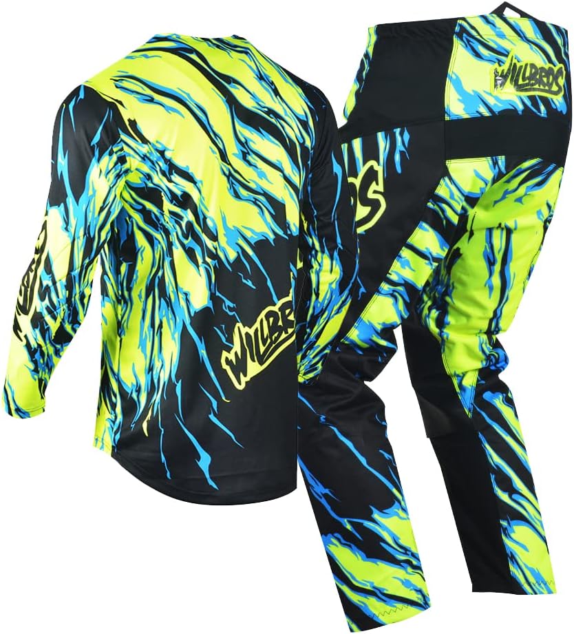 Motocross Jersey Pant Combo MX Gear Set Mens Women Riding Offroad Motorcycle Downhill Dirt Bike Racewear Adult