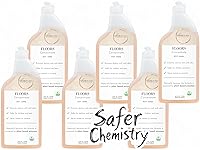 Vista 2 de naturally it's clean Concentrado limpiador de suelos enzimáticos Cada botella hace 24 galones de limpiador sin enjuague Paquete de 6