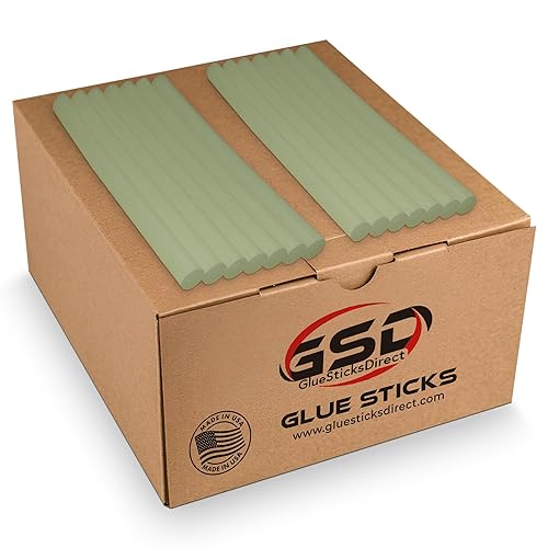 Miniatura 23 de Barras de pegamento termofusible de tamaño mini para pistola de pegamento, 4 pulgadas, color marfil, ideal para reparaciones de manualidades