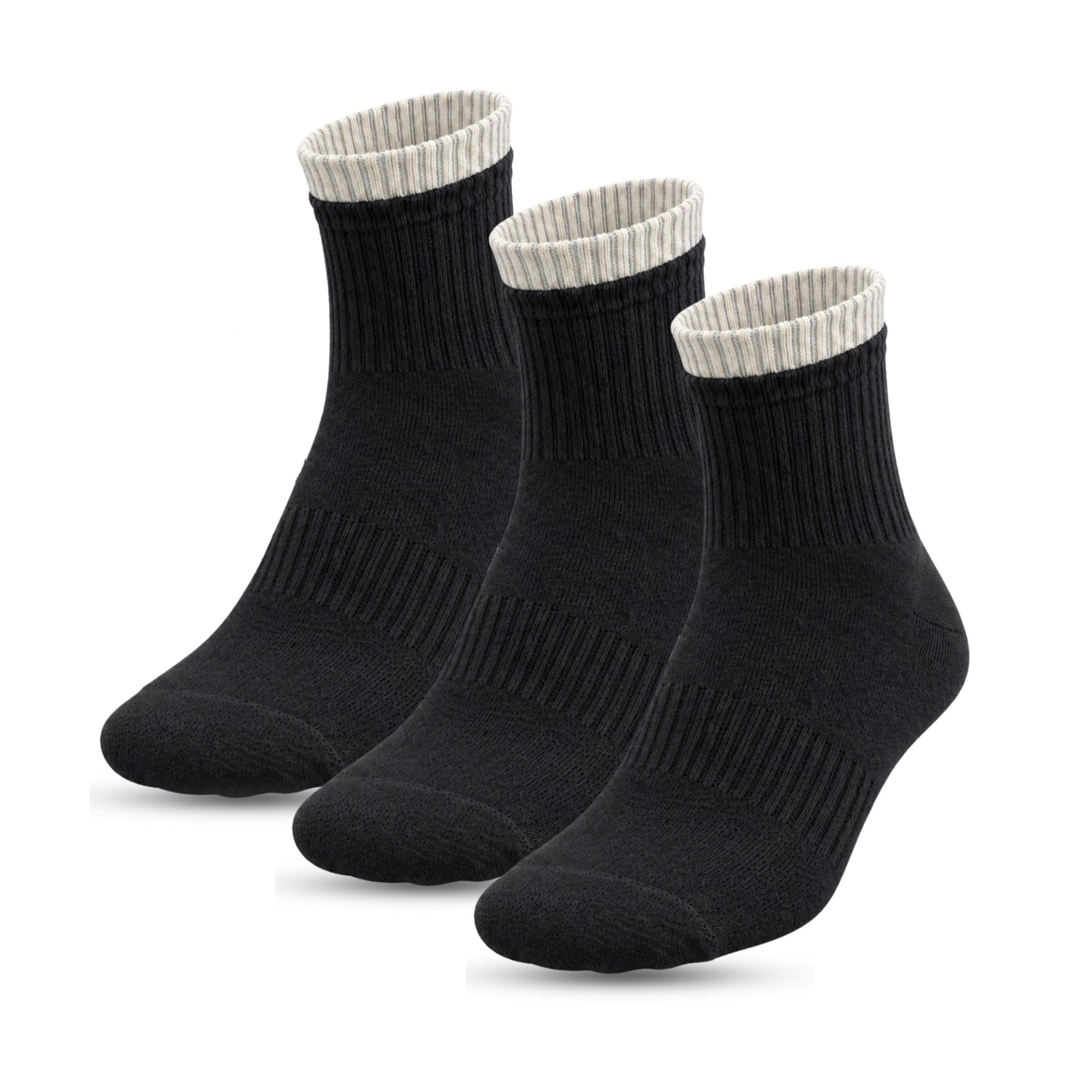 Men & Women's Ankle Length Sports Socks, Breathable Cotton Blend, Cushioned, Anti-Slip, Sweat-Wicking Athletic Low Cut Socks for Running, Gym & Daily & Every Day Wear-image-45