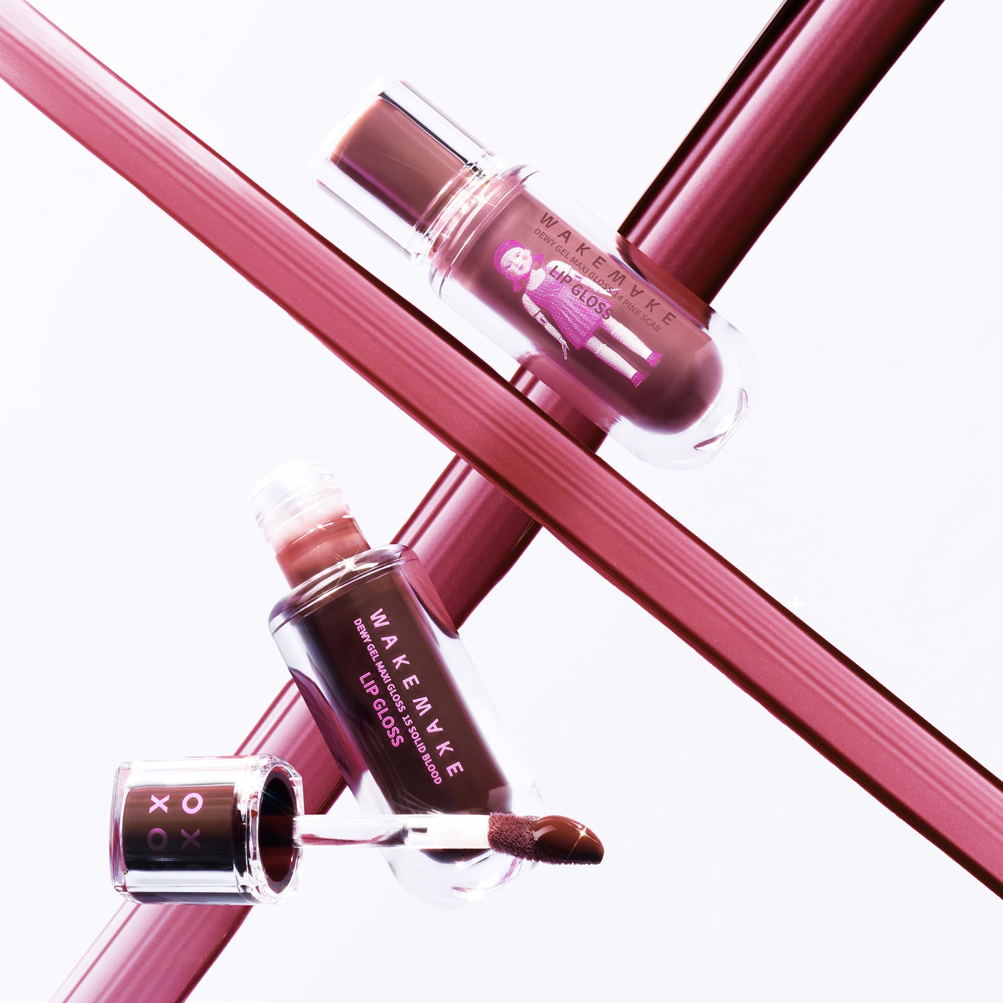 Amazon.com : WAKEMAKE x NETFLIX SQUID GAME Dewy Gel Maxi Gloss 15