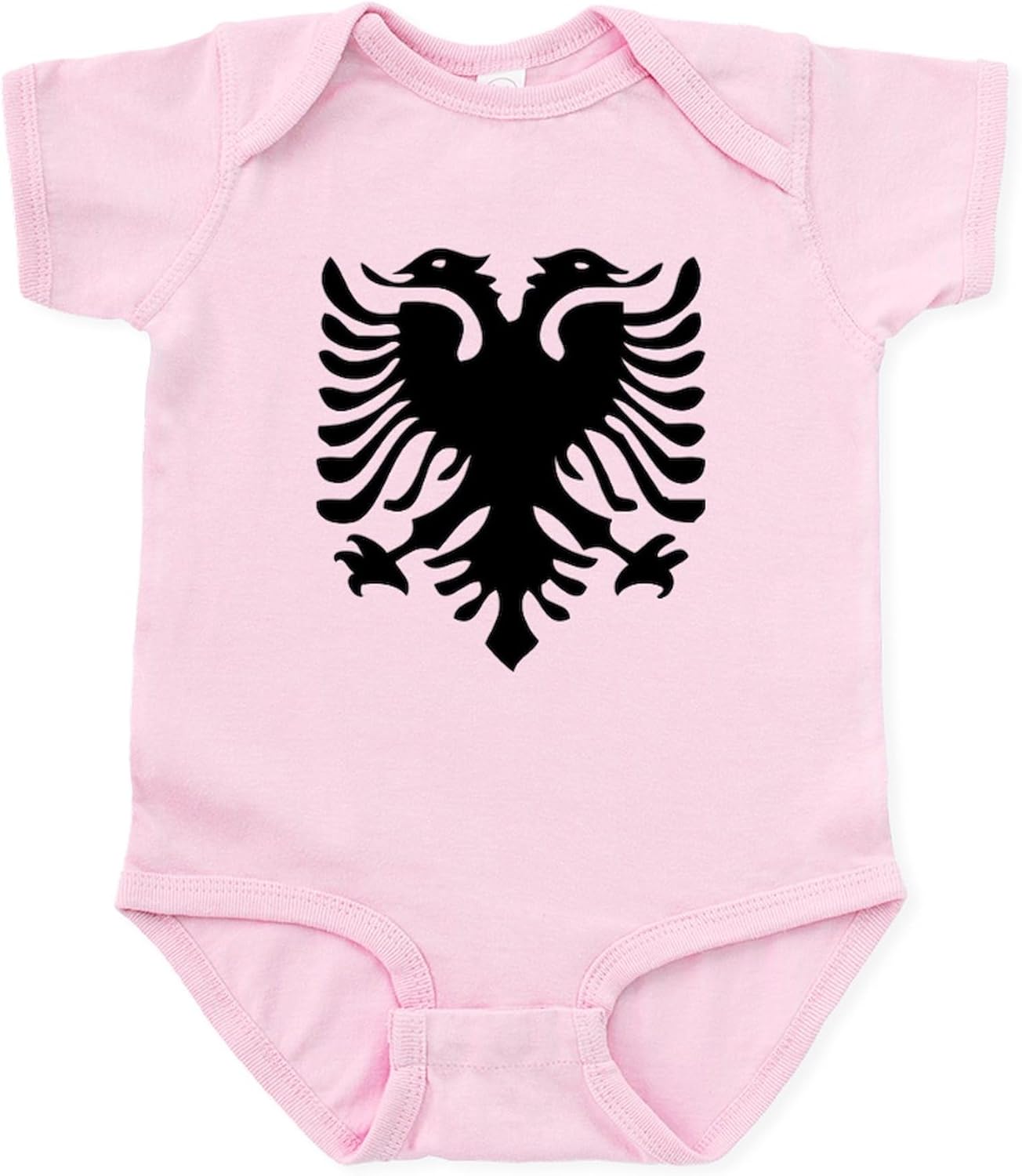CafePress Albanian Eagle Infant Bodysuit Cute Infant Bodysuit Baby Romper