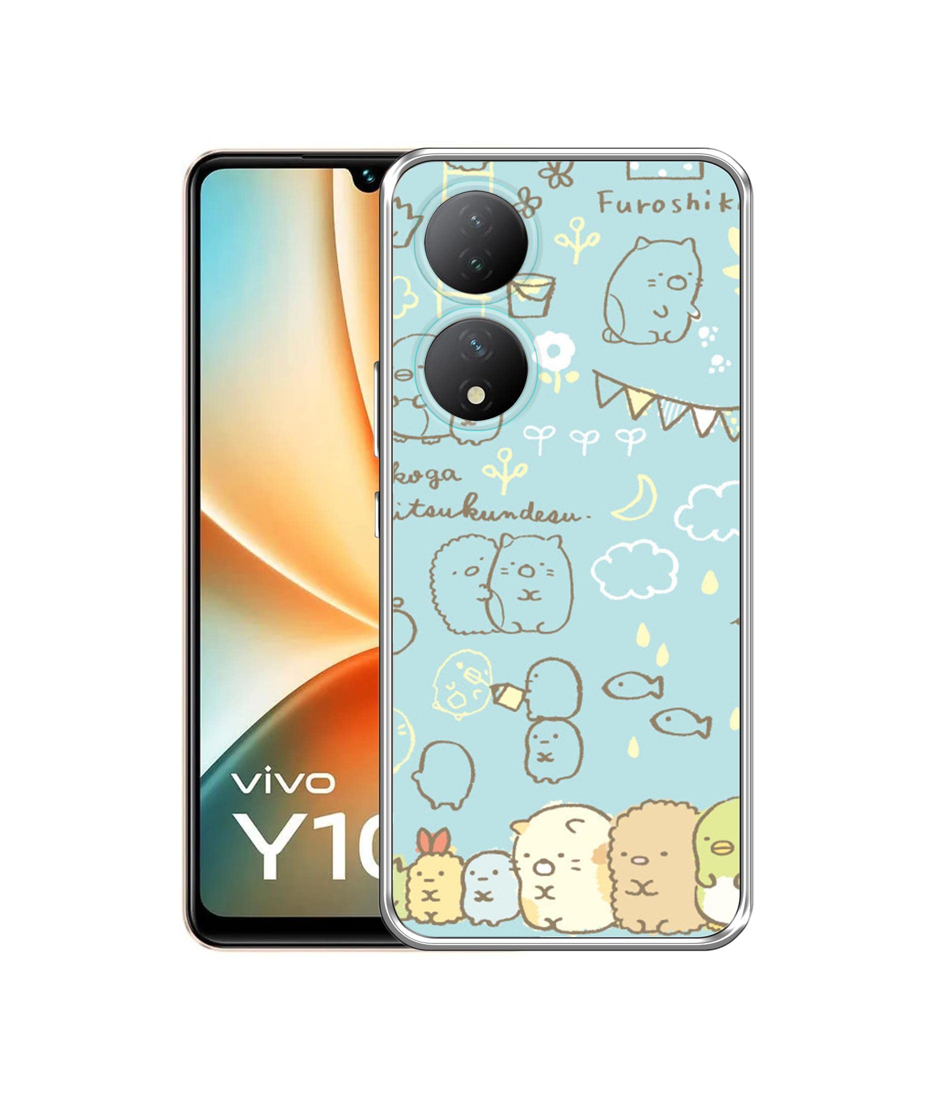 Amazon Brand- Solimo Basic Case for Vivo Y100 5G (Silicone_Multicolor) (B0BX4JVZK1) Amazon Price History, Amazon Price Tracker