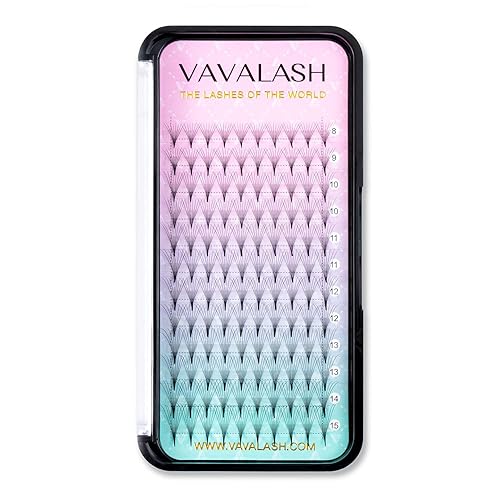 Extensiones de pestañas 3D, 4D, 5D, 6D, 8D, 9D, 10D, espesor 0,070,1 CD, rizadas, pestañas de tallo medio y largo, unidas con calor, prefabricadas,