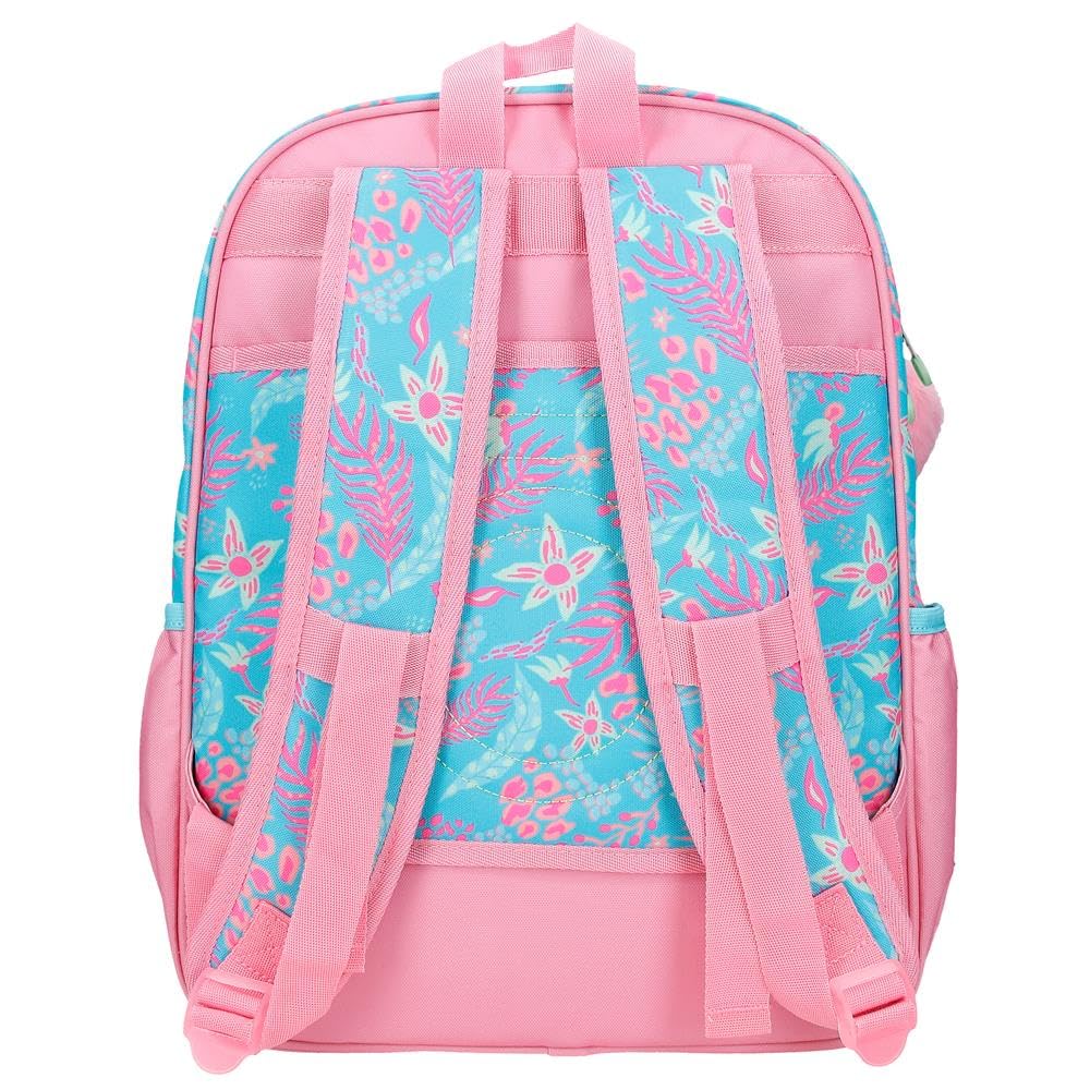 Enso Jungle Mood Mochila Escolar Azul 30x38x12 cms Poliéster