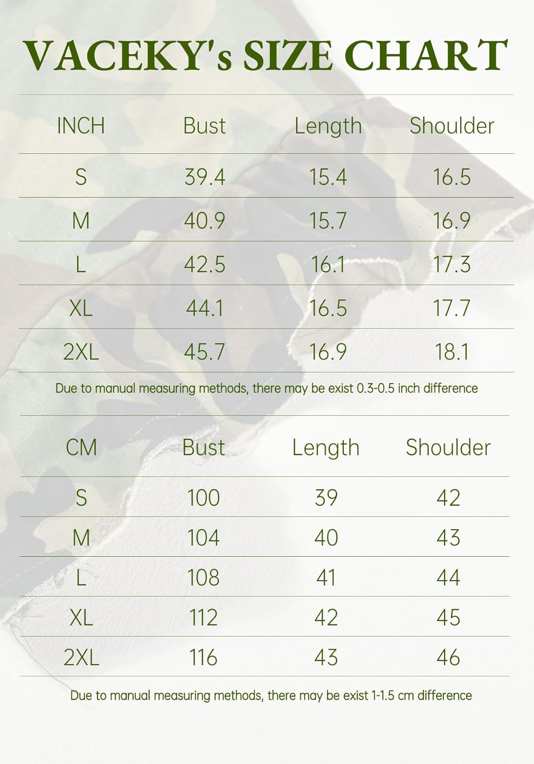 Vaceky Cropped Denim Jacket Women Distressed Camouflage Button Down Shirt Jean Jackets - Image 6