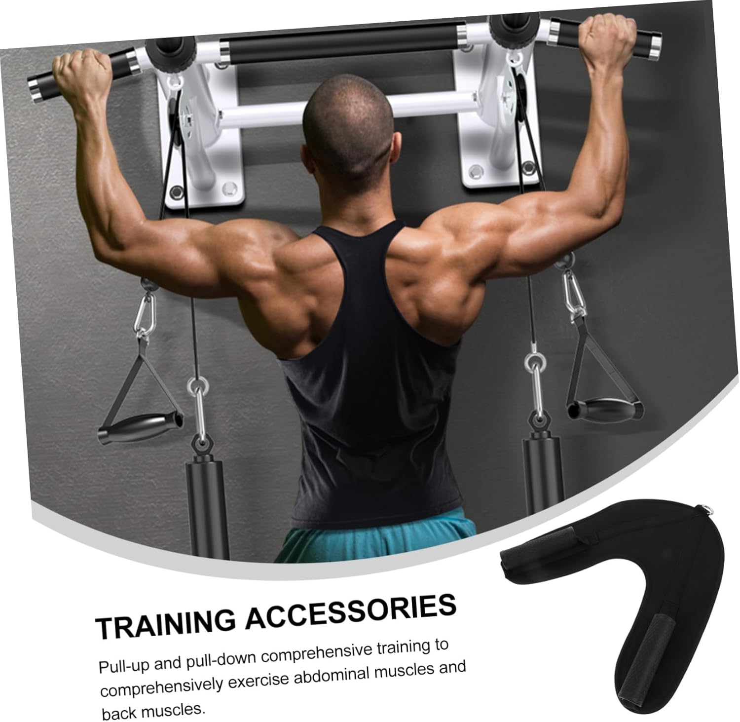 balacoo 3pcs Wear Resistant Fitness Tension Belt for Men and Women Stretch Resistance Training Equipment for Core Ab Strengthening and Full Body Workouts