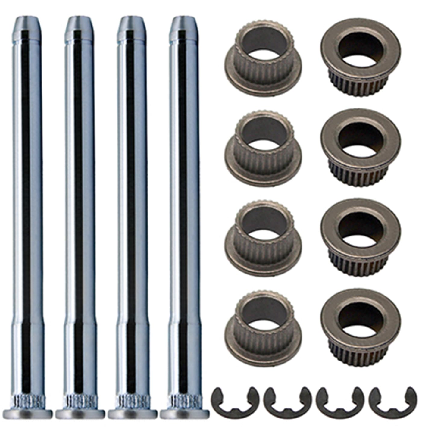 S10 Door Hinge Pin and Bushing Repair Kits for Chevy S10 GMC Sonoma S15 38419 15562609 15964971 15964972 16632193 25640501 15591898 88891731 2 Door 4 Pin Door Hinge Pin