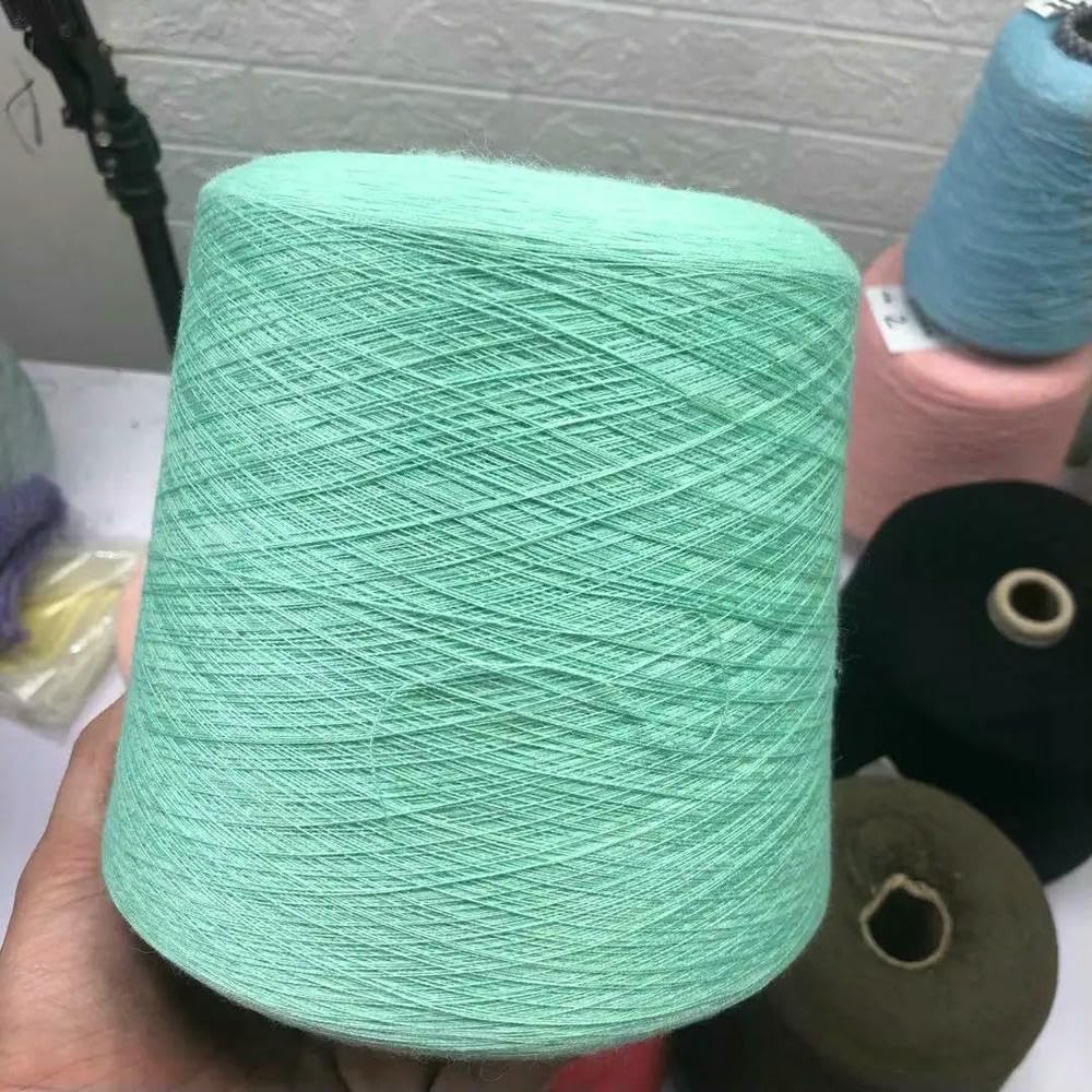 Filato di Seta al 60% per Lavorare a Maglia a Mano, Filato di Alpaca al 40%, Filato per Uncinetto Sottile Anni '60, Filato per Maglione e Cappello, Filati Fai da Te.