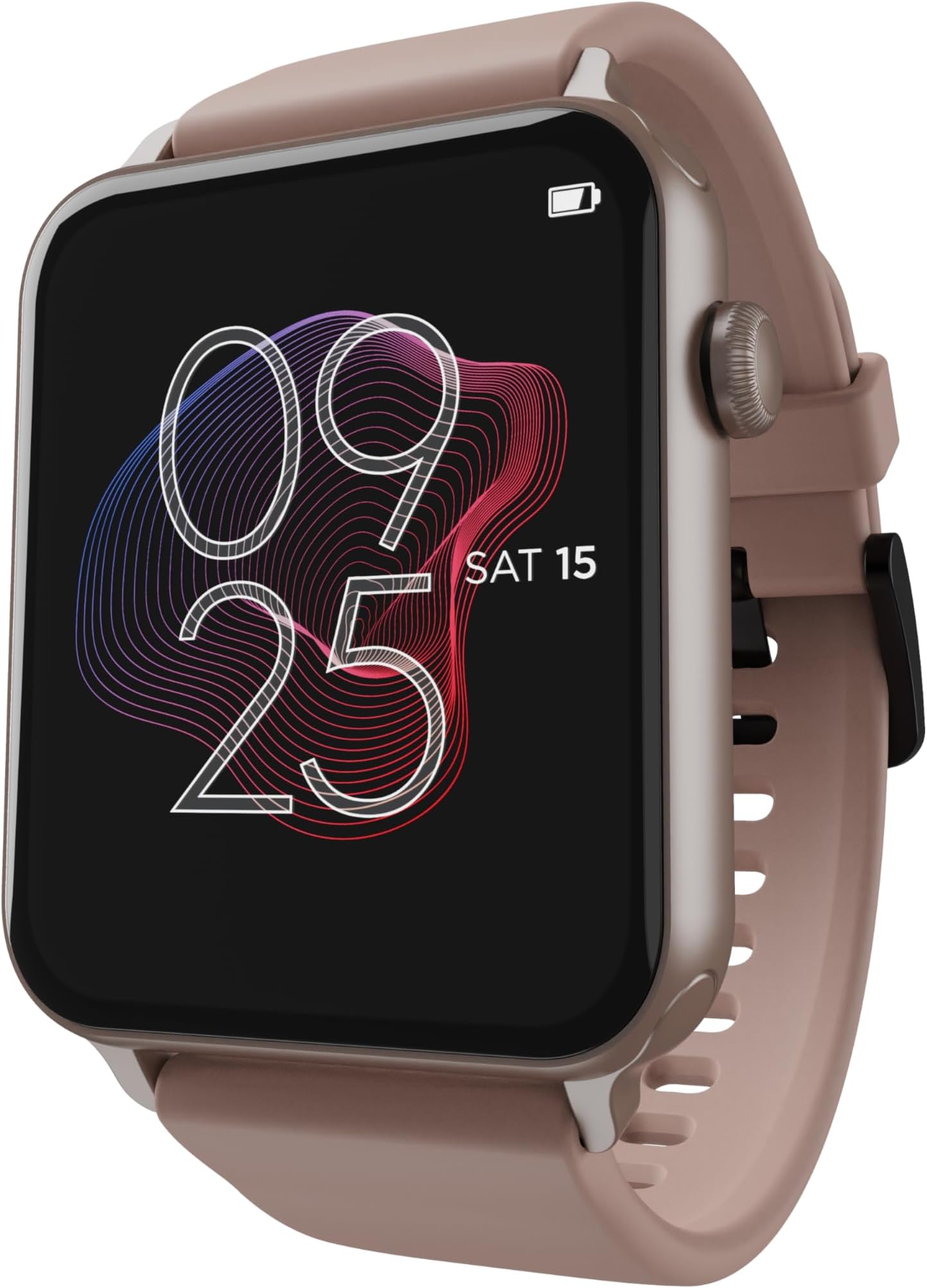 boAt Wave Lite Smartwatch w/ 1.69" (4.2 cm) HD Display, Heart Rate & SpO2 Level Monitor, Multiple Watch Faces, Activity Tracker, Multiple Sports Modes & IP68(Cherry Blossom)