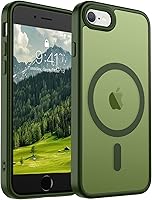 Vista 668 de SUPFINE - Funda magnética para iPhone 13 Pro Max (compatible con MagSafe), (protección contra caídas de grado militar de 10 pies), delgada, Negro