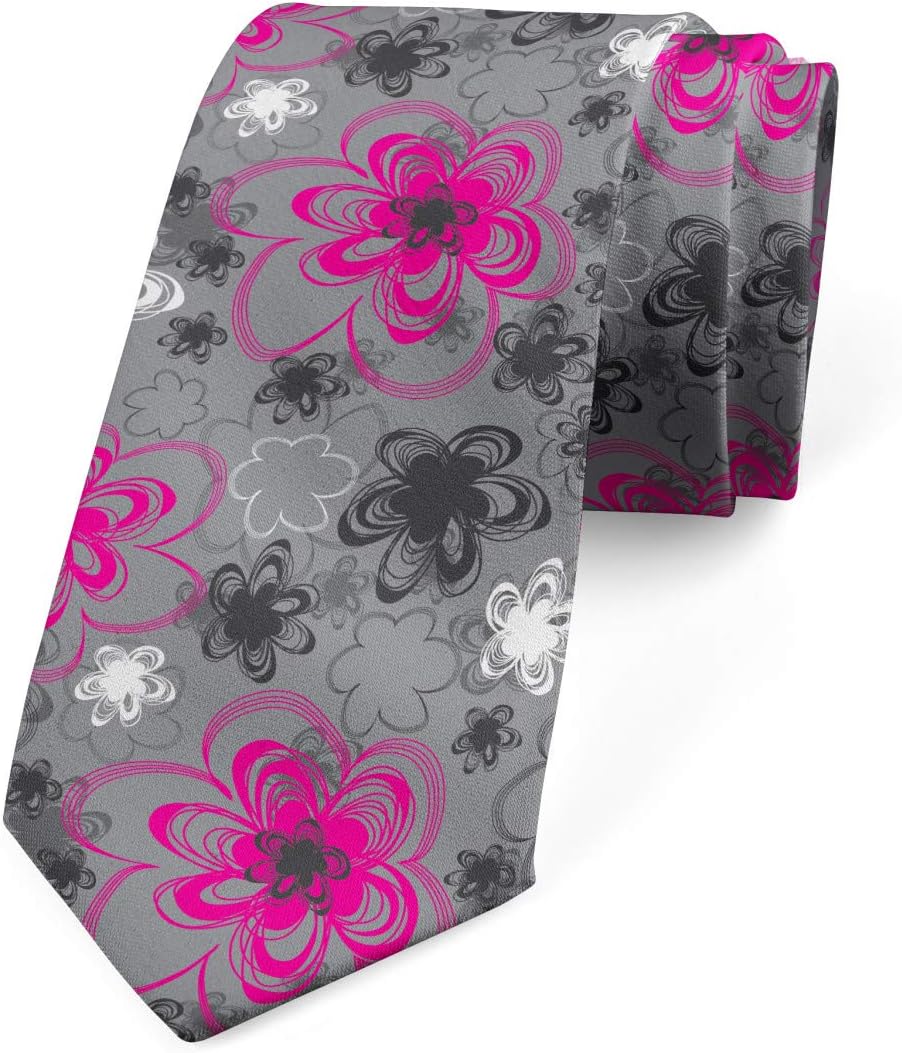 Ambesonne Multicolor Modern Men's Tie