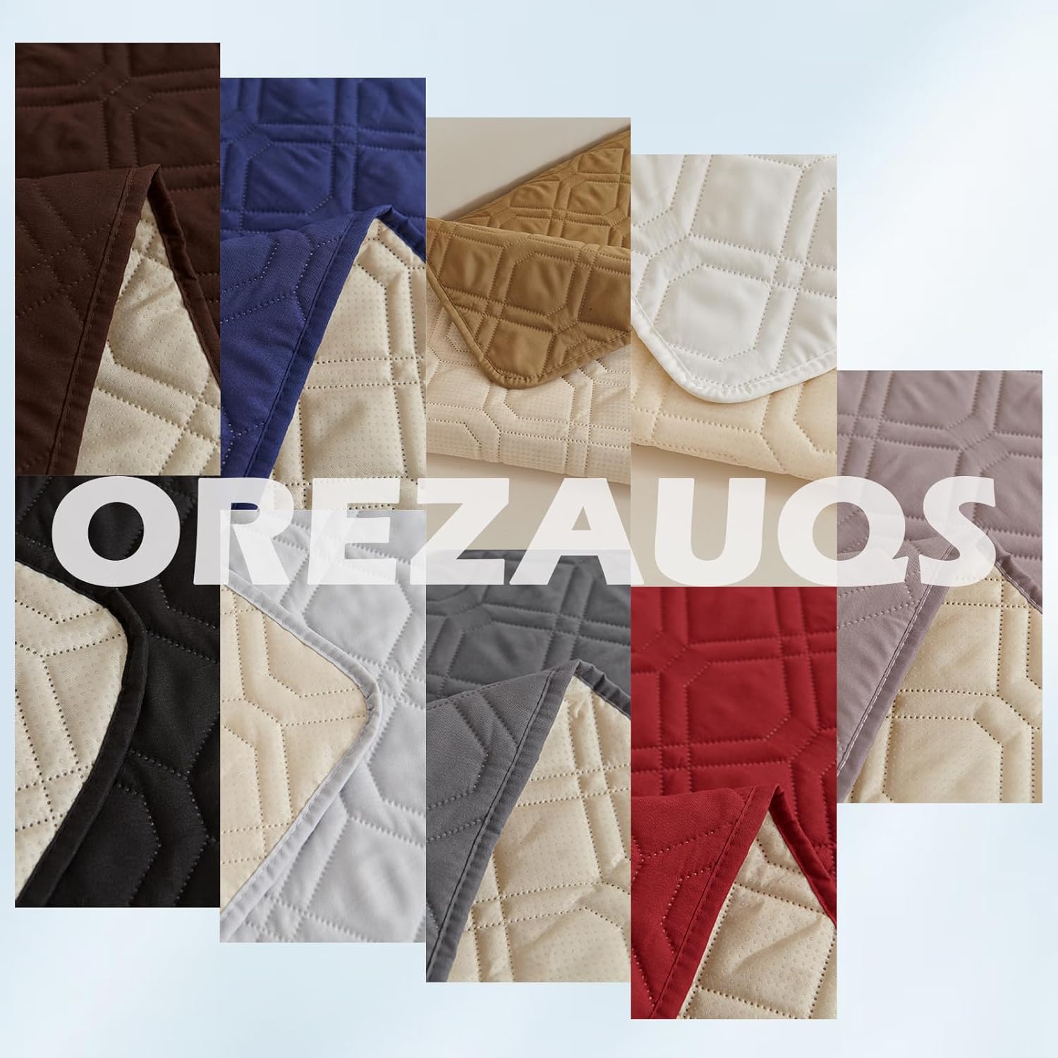 Waterproof Blanket Dog Bed Cover Non Slip Large Sofa Cover Dog Blanket for Couch Protection Pet Blanket for Furniture Bed Couch Sofa Reversible (Khaki,210 * 260cm)