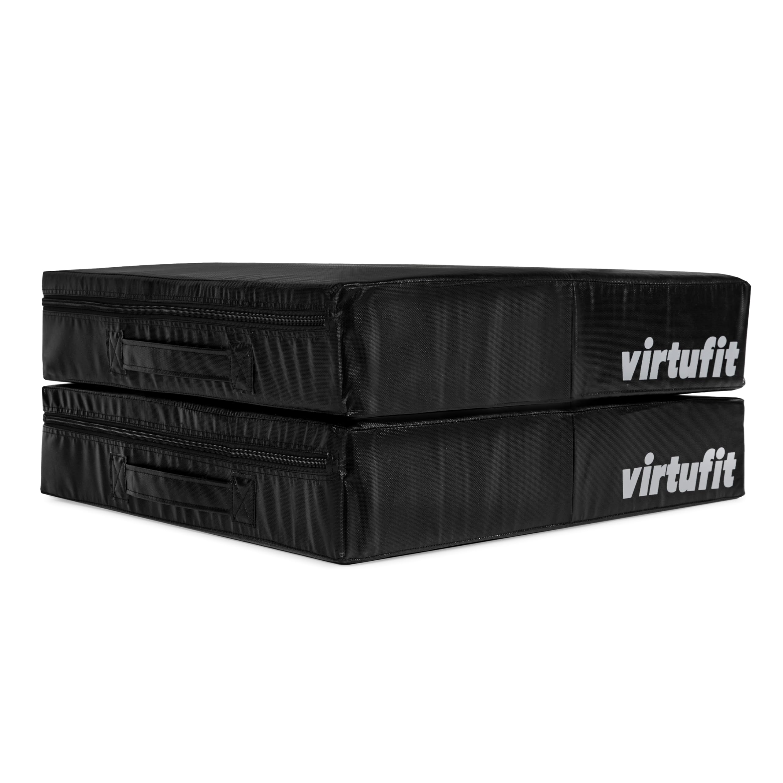VirtuFit Set di Cuscinetti a Goccia, Tappetino per Lancio, Piastra di Lancio, Supporto per manubri, Supporto per Parabrezza