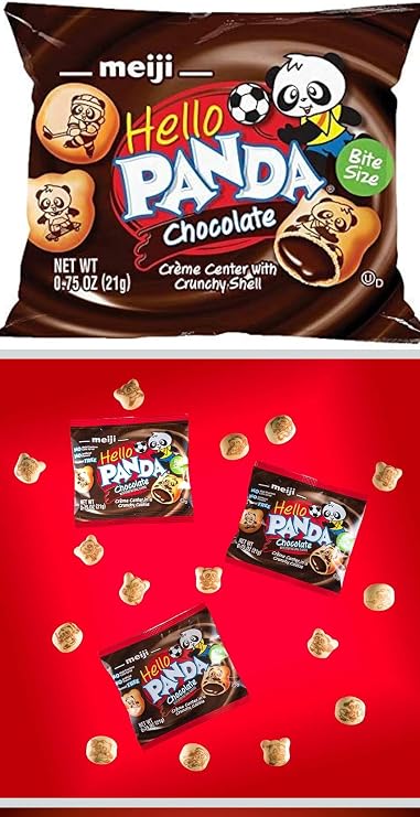 Meiji Hello Panda Chocolate 8pk 0.75 oz Multipack