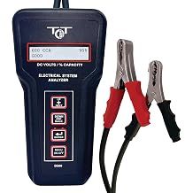 Professional Battery Tester for 6V 12V 24V 36V Systems Digital Load Tester for Car Automotive Alternator & Starter Analyzer with Bluetooth Printer B500 by Tech Professional Service Tools