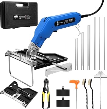 250W Hot Knife Foam Cutter for Grooving/Sculpture Styrofoam Cutter Foam Electric Cutting Tool Kit for EPP, EPS, XPS, EVA, Sponge, EPE, PU FC250+Slotting