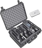 Case Club 4 Pistol and (up to) 33 Magazine with Accessory Pocket Pre-Cut Heavy Duty Waterproof Case with Silica Gel Canister to Help Prevent Gun Rust (Upgraded Gen-2)