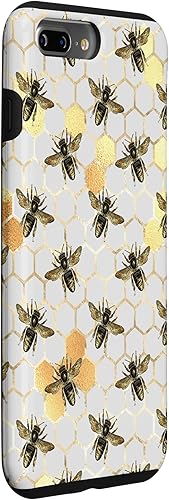 Vista 30 de iPhone XR Bumble Bee - Honeycomb Apicultor amarillo