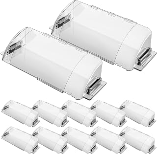 12 Pack Air Vent Deflectors Adjustable Magnetic Heat and Vent Cover, 9" to 15.5" Heat and Air Deflector for Vents, Sidewalls and Ceiling Registers