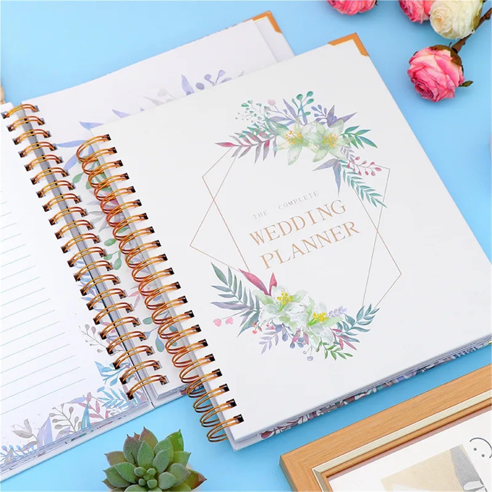 Hochzeitsplanungsbuch Hochzeitsplaner Loop Notizbuch 132 Seiten Planungsplan for Hochzeitsdesignbuch Für Hochzeiten, Jahrestage