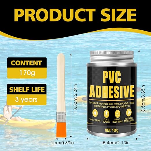 Pegamento de contacto YOTEBLE 100 g impermeable transparente miniatura 7