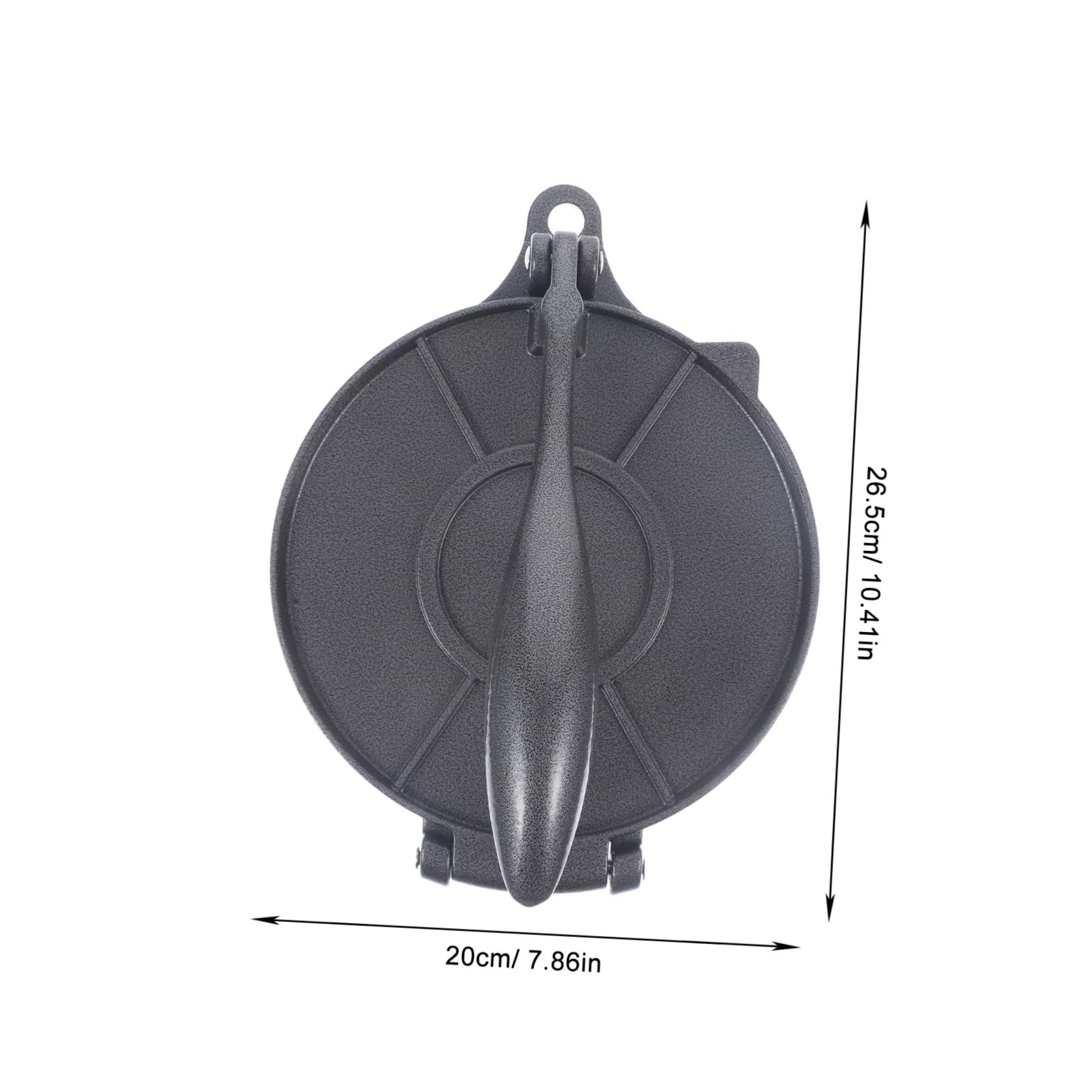 Homoyoyo Pressa Forma Alluminio in Tortilla Resistente di Lega alla Rotonda Ruggine per Modellare Impasti, per Ricette in Cucina