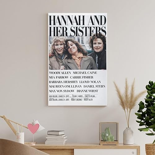 Miniatura 8 de Pósteres de películas retro de Hannah y sus hermanas de los años 80, póster de arte en lienzo vintage y arte de pared, póster moderno para