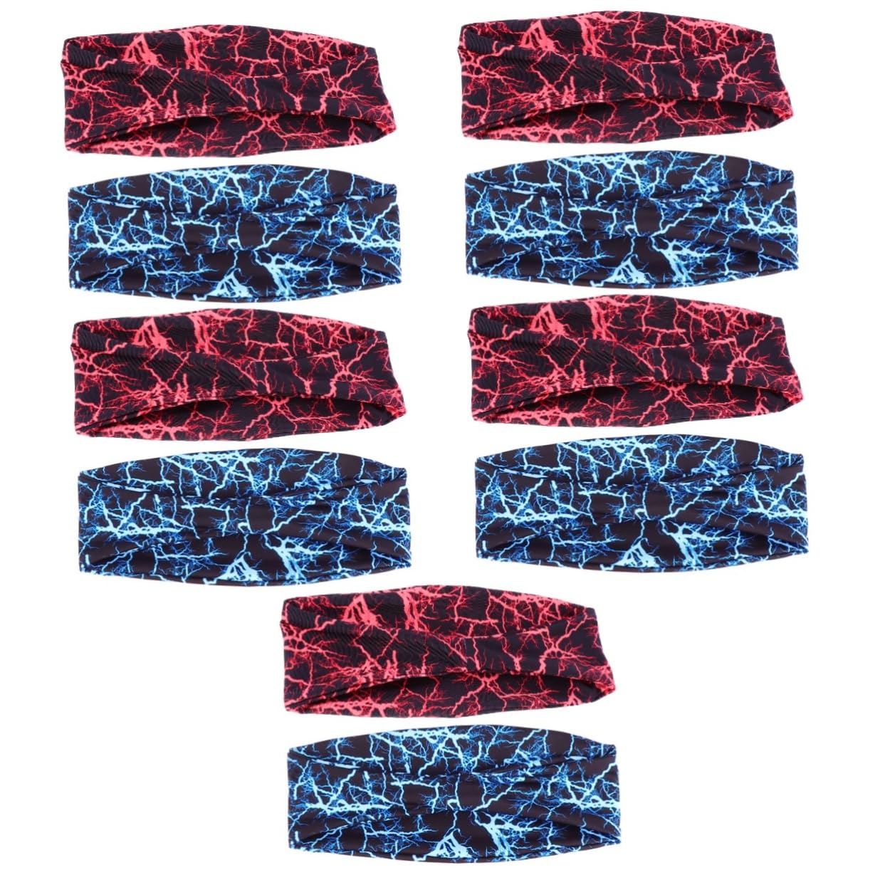 Toyvian Fitness Antiperspirantgürtel Fitnesszubehör Haarbänder Frauen Dünne Haarbänder Fitness-schweißbänder Bands Yoga -Stirnband Sportliches Stirnband Elasthan